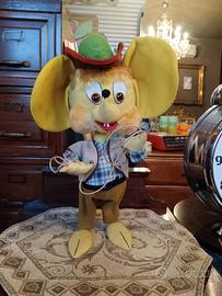 Pupazzo vintage Topo Gigio da collezione 