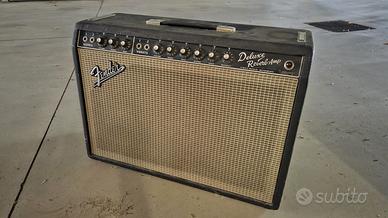 Fender Deluxe Reverb Blackface AB763 1966 Vintage