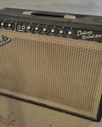 Fender Deluxe Reverb Blackface AB763 1966 Vintage