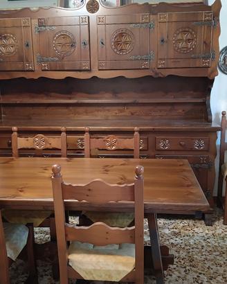 mobili sala stile Valvaraita 