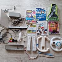 Nintendo Wii + accessori + 5 giochi