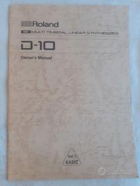 Manuale Roland D-10
