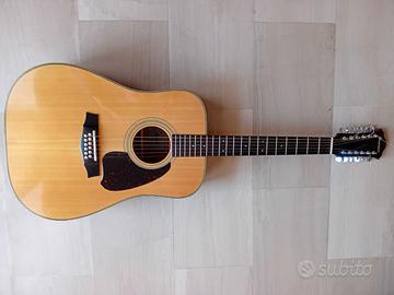 Chitarra acustica IBANEZ 6/12 corde vintage anni70