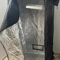 Grow box con alimentatore lampada e paralume