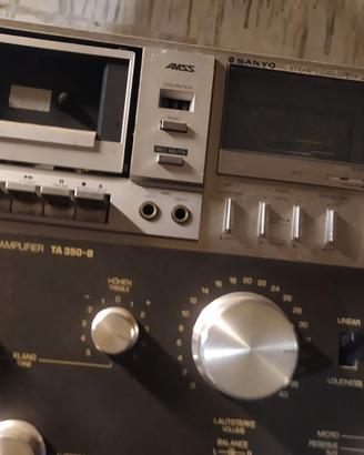 Sanyo rd303 piastra registrazione cassette audio