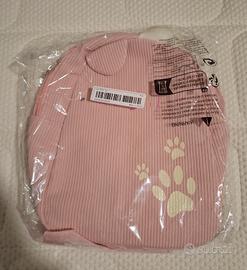 Zaino Piccolo Coniglietto Rosa Blush Personalizzab