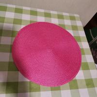 N° 6 Tovagliette tonde tonde x sottopiatti Rosse