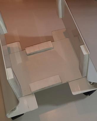 Carrello Porta PC   Supporto regolabile,  4 Ruote