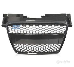 GRIGLIA AUDI TT 8J 06-14 LOOK RS NERO LUCIDO
