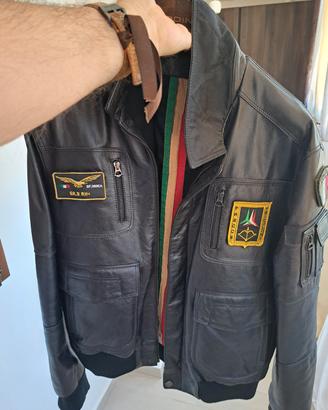 Giubbotto in pelle mod. AVIO