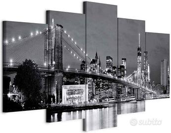 Quadro New York 200x100 cm 5 Pezzi