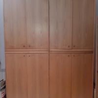 MOBILI IN LEGNO FRASSINO - STILE ANNI 80 SALVARANI