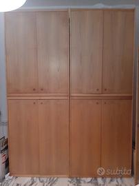 MOBILI IN LEGNO FRASSINO - STILE ANNI 80 SALVARANI