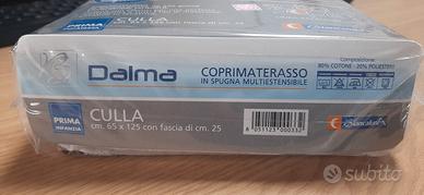 copri materasso in spugna per lettino bebé