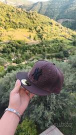 Custom Cappello Marron New Era Nuovo 7 1/4 57.7 cm