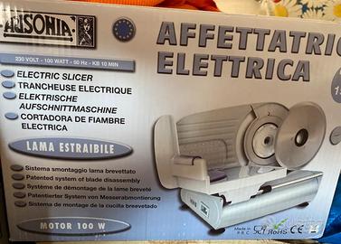 Affettatrice elettrica