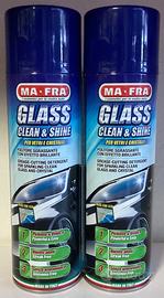 Pulitore vetri ma fra glassclean e shine