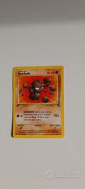 CARTA POKEMON FOSSIL 1°ED.-GEODUDE