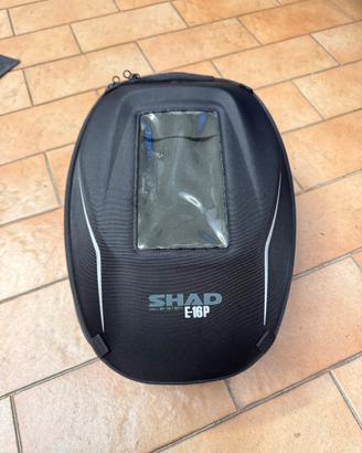 Borsa Serbatoio SHAD E-16P Pin System + 2 kit