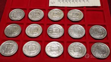 5 FRANCHI SVIZZERI-ARGENTO-PZ.14-DETTAGLI IN FOTO