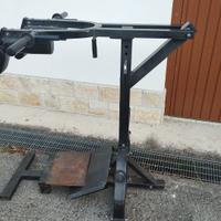 Squat/calf/hack squat machine