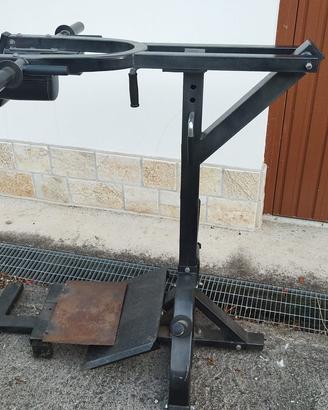 Squat/calf/hack squat machine