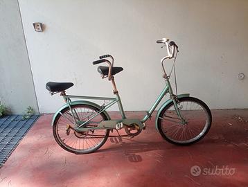 Tandem bi-bici pieghevole