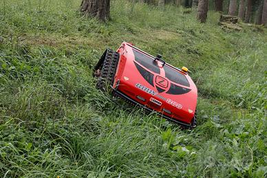 Roby 800 rasaerba trincia radiocomandato Zanon