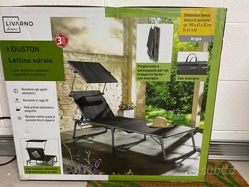 Lettino da giardino e/o mare