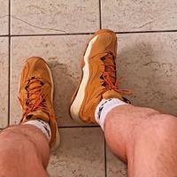 Nike Air Pippen Come Nuove Cammello