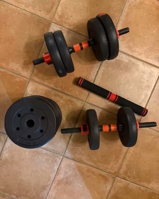 Set manubri pesi regolabili