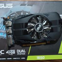 Scheda Video Asus NVIDIA Geforce GTX 1650 OC 4GB
