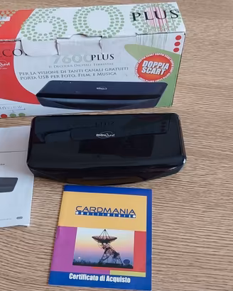 Decoder DigiQuest 7600 Plus - Doppia SCART e USB