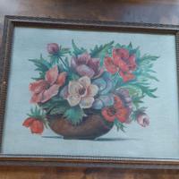 Quadro classico vaso di fiori