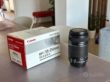 Obiettivo Canon EF-S 55-250mm f/4-5.6 IS II