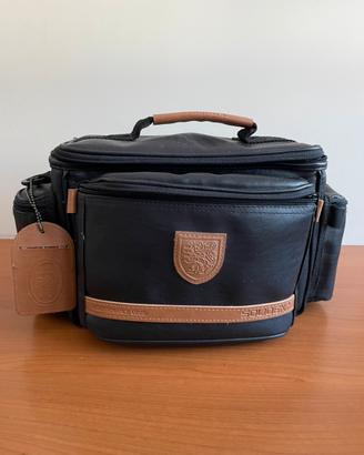 Borsa vera pelle per macchina fotografica SOLIDEX