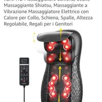 massaggiatore schiena e collo 