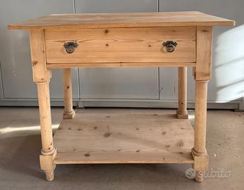 Tavolo antico in legno massello primi ’900 – legno