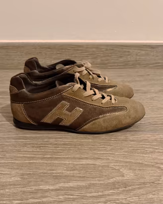 HOGAN: Sneakers Olimpia, in pelle, Misura 37