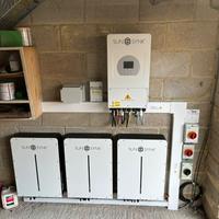 Kit 3kw accumulo 5kw inverter 6kw fotovoltaico bms