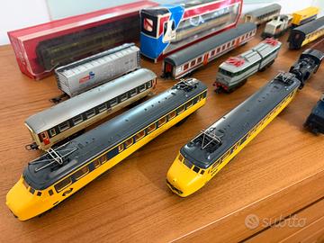 Lotto trenini elettrici scala H0 vintage