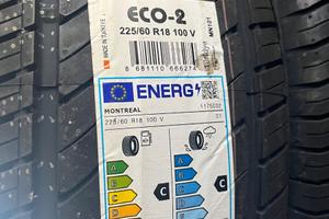 Gomme estive 225/60 R18 Montreal Eco 2