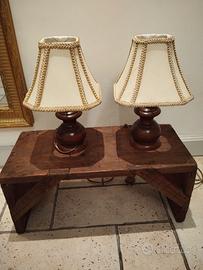 Coppia di Lampade vintage