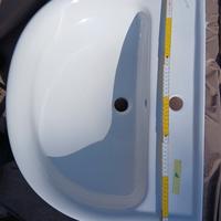 lavabo con colonna e semicolonna LAUFEN PRO