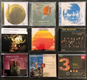 12 CD di musica leggera, folk, classica