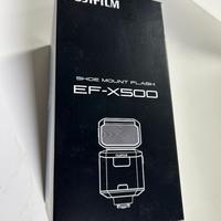 FLASH FUJI EF X500 E BP1 ALIMENTATORE