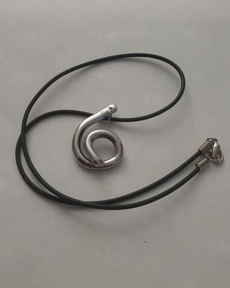 Pendaglio in Acciaio chirurgico con laccetto