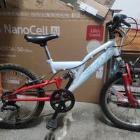 Bici 20 pollici doppi ammortizzatori 