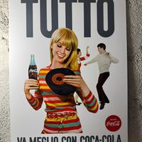 Insegna coca cola anni 60