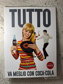 Insegna coca cola anni 60